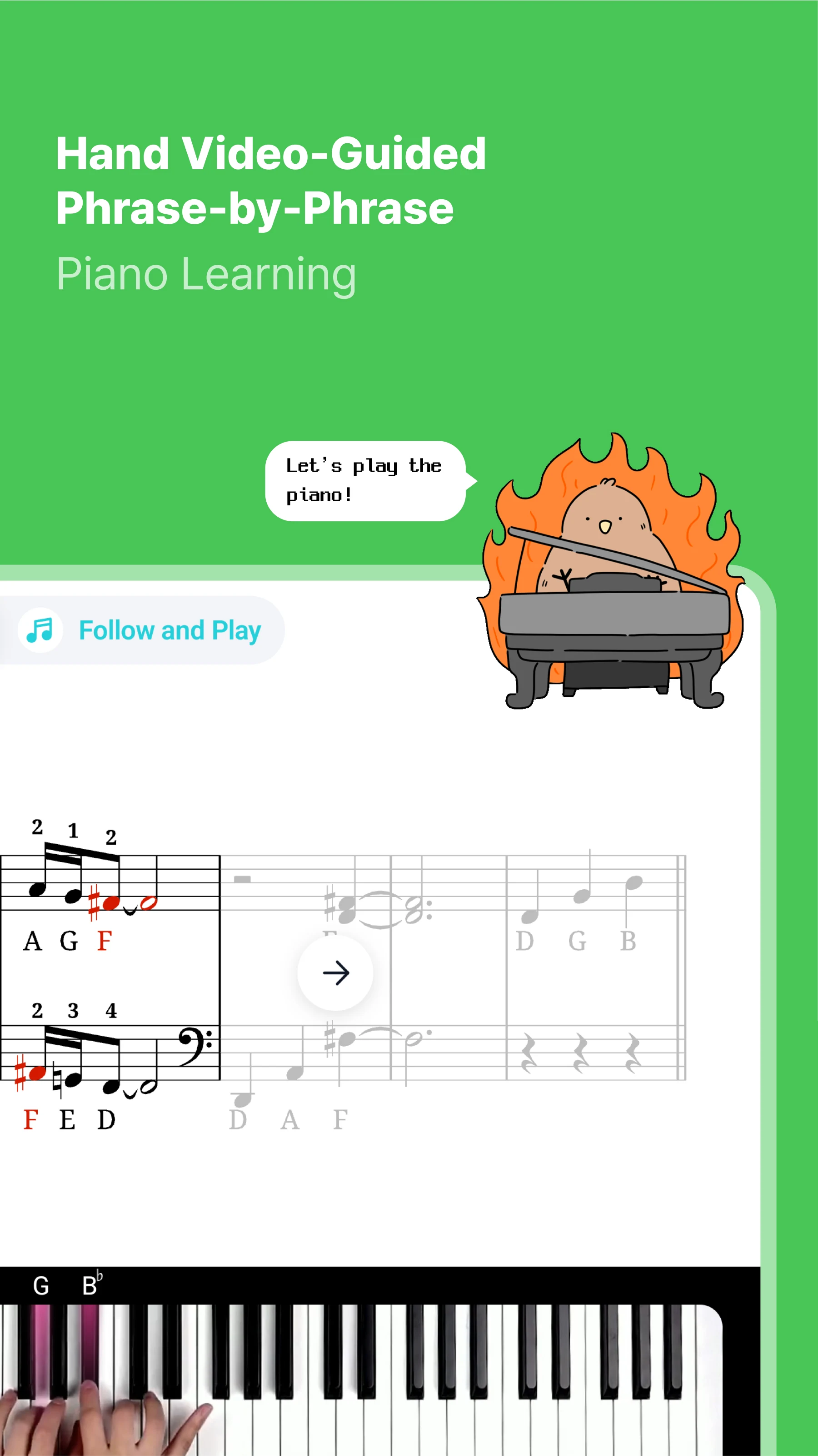 PianoKiwis: AI Piano Practice screenshot